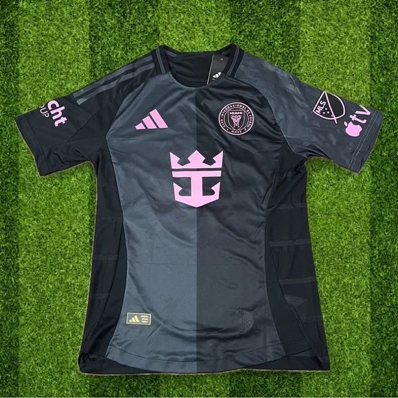 New Messi Inter Miami #10 Black Jersey Soccer - Picture 2 of 2